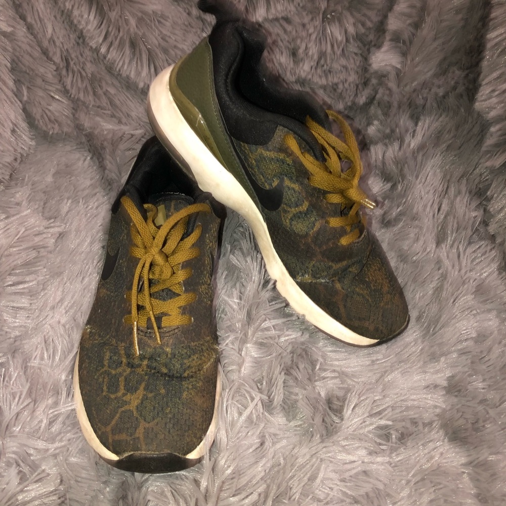 NIKE Green Snake Print Air Max 97